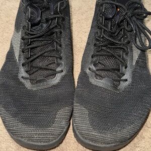 Reebok Black and Grey Athletic Shoes